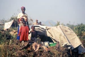 Eastern Congo residents flee