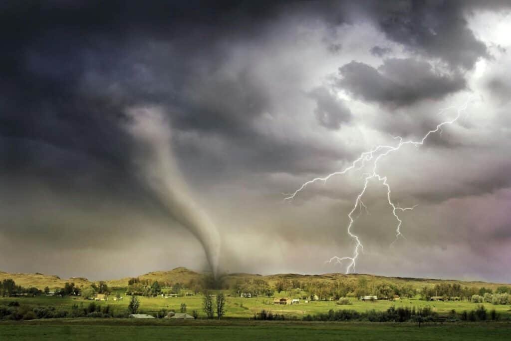 Narrow Escape: Motorcyclists Dodge Tornado During Honor Ride