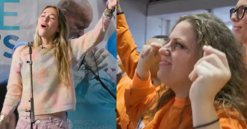 Lauren Daigle Brings Hope and Faith to Inmates