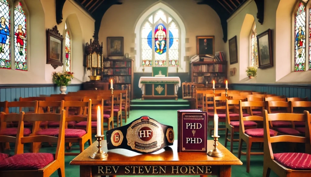 Ex-Wrestler Rev Steven Horne Finds New Calling as a Priest