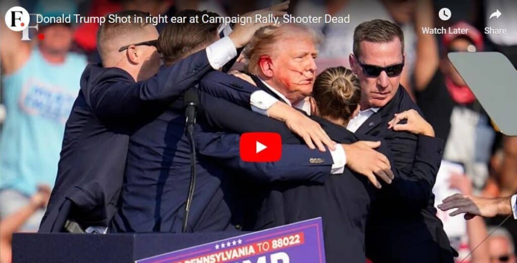 [Video] 'God Spared Donald Trump': Last-Second Head Tilt Saved His Life