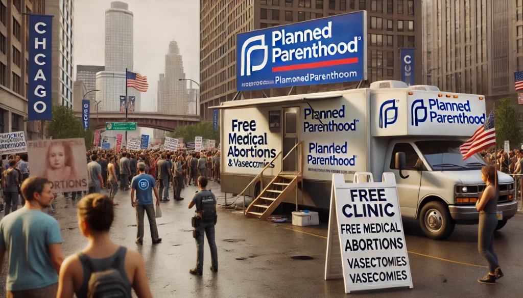 Christian Leaders Condemn Planned Parenthood's Free Abortion Clinic at Democratic Convention