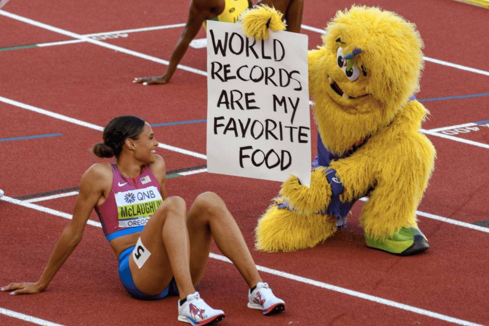 Sydney McLaughlin-Levrone Shatters World Record, Credits God for Gold