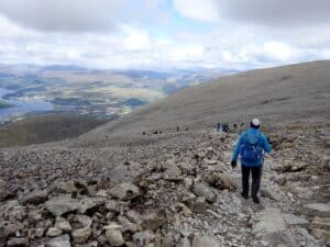 Families Brave Ben Nevis for Persecuted Christians, Battling Cold and Rain